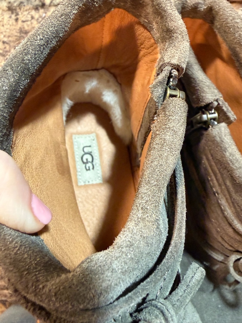 Ugh Reid Ladies boot in Slate Gray-EUC - Picture 6 of 8